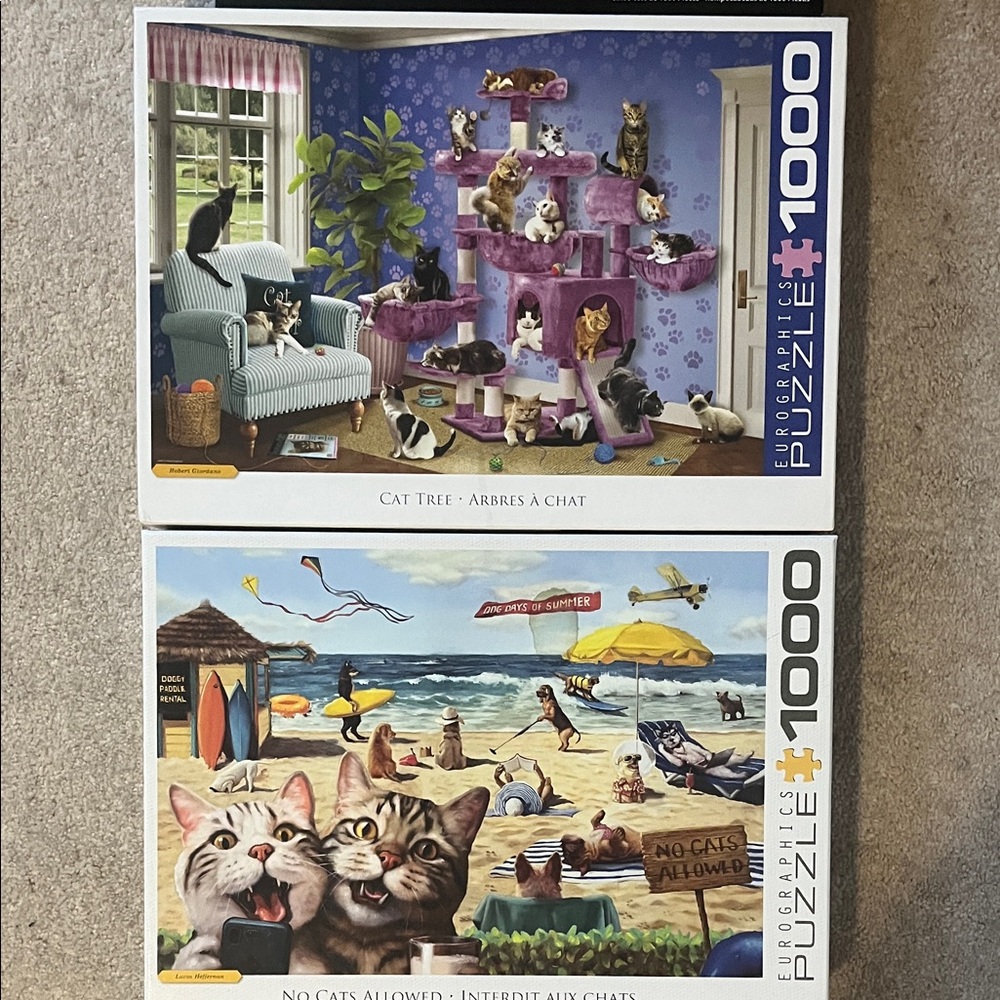 Cat Puzzle Set
